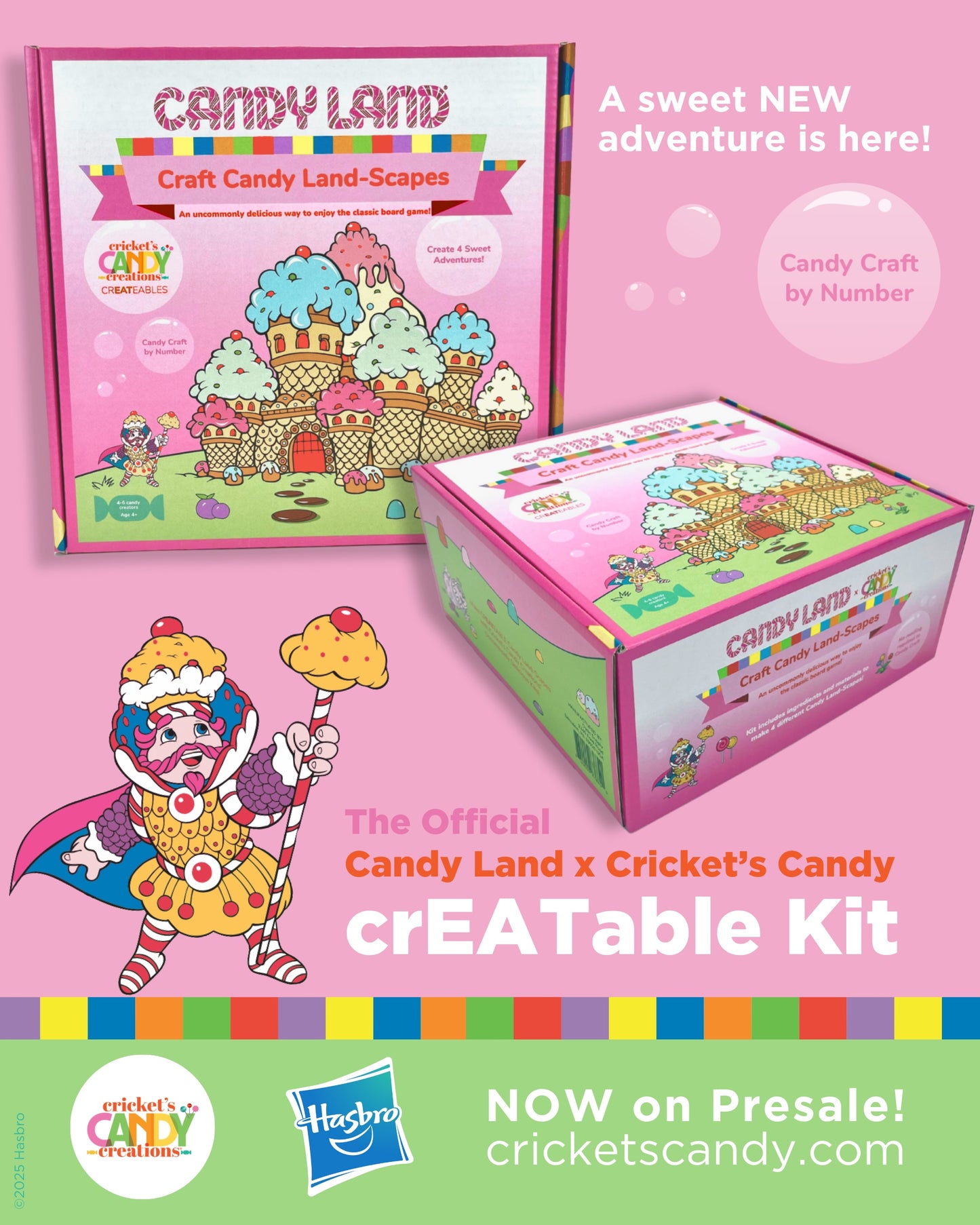 PRESALE - Candy Land Candy Crafting Deluxe “crEATable” Kit