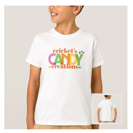 Cricket's Candy Creations Branded T-Shirts - Kids
