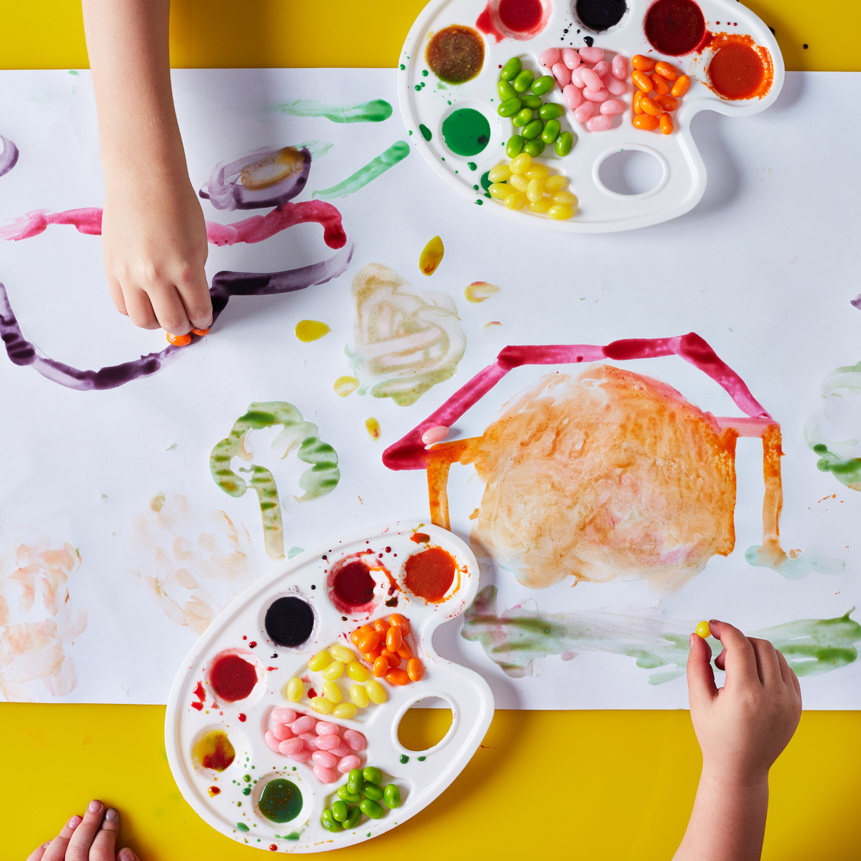 Edible Lickable Finger Paint Craft Kit Cricket's Candy Creations