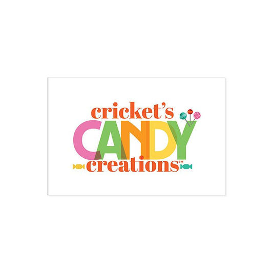 Cricket's Candy Creations Sticker - Small