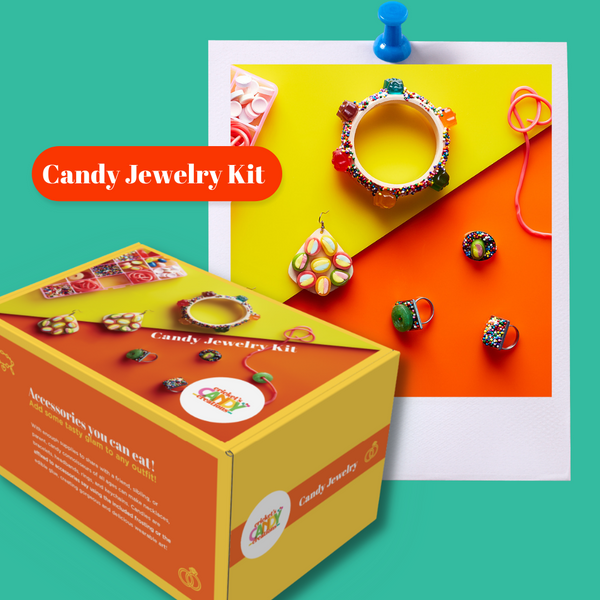 Make Your Own Candy Necklace and Cupcake Popping Candy – Party Favors,  Candy Handouts, Candy Crafts – 12 Candy Necklace Kits and 50 Cupcake  Popping Candy Packs, Slumber Party Supplies for Girls