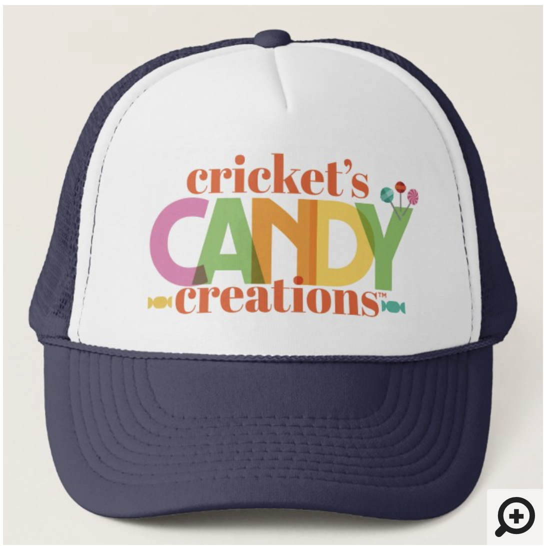 Cricket's Candy Creations Baseball Cap