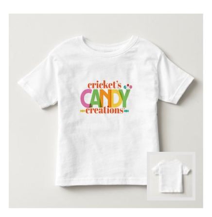 Cricket's Candy Creations Branded T-Shirts - Kids