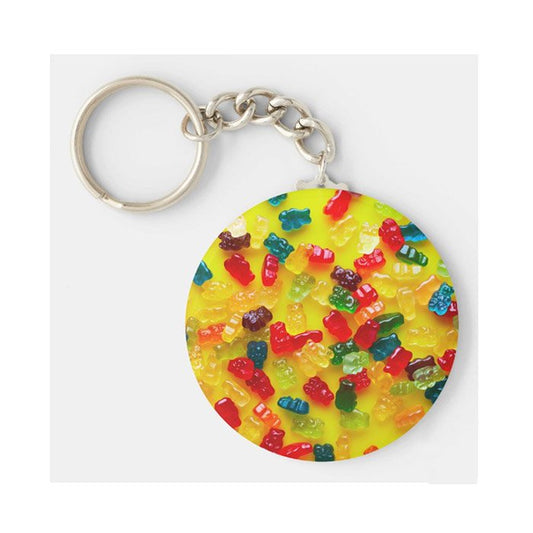 Gummy Bear Themed Keychain